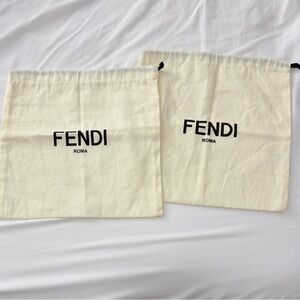 Fendi Set of 2 Dust Bags